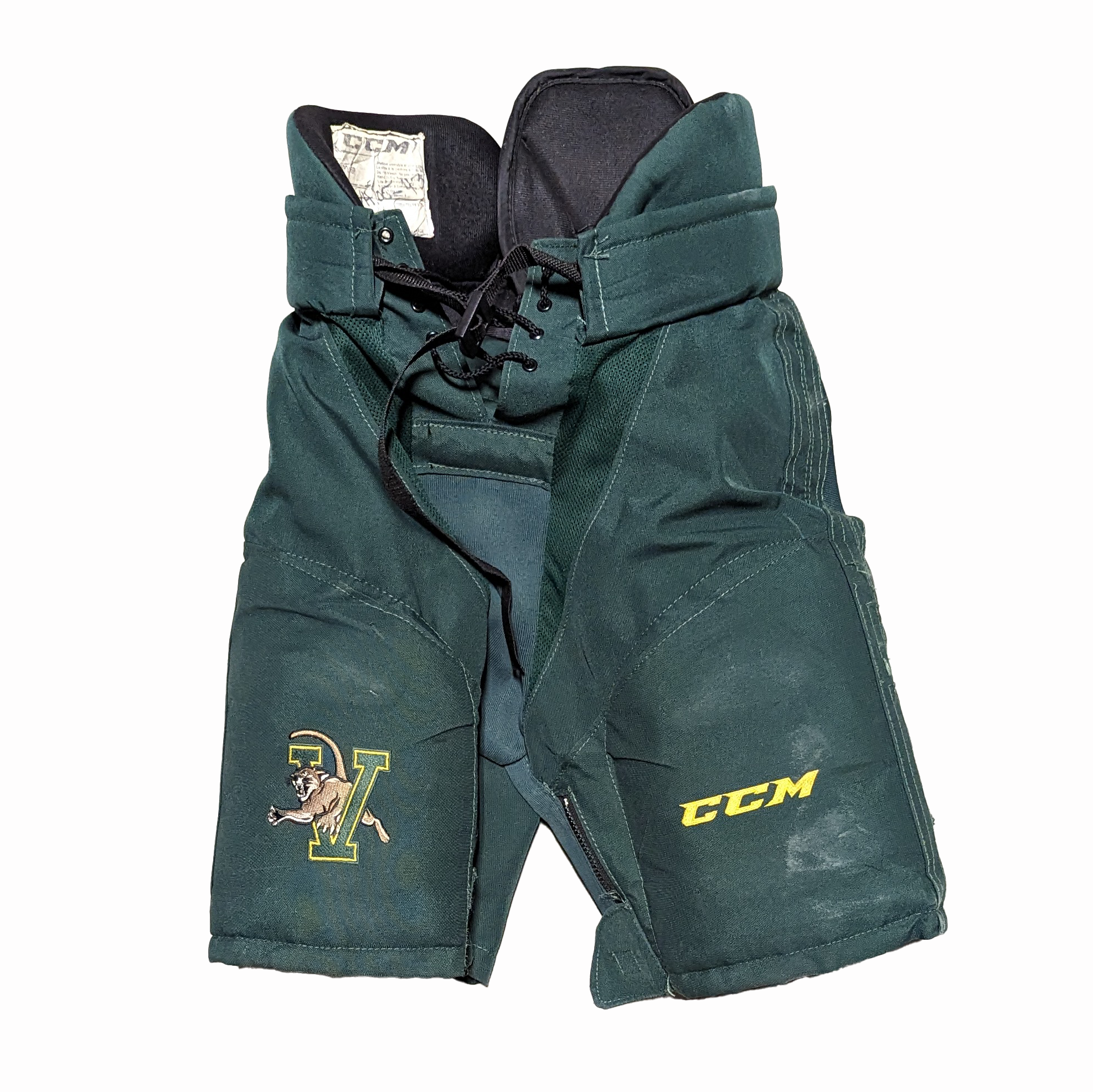 CCM WHP31 - Pantalon de hockey Pro Stock d'occasion pour femme (vert)